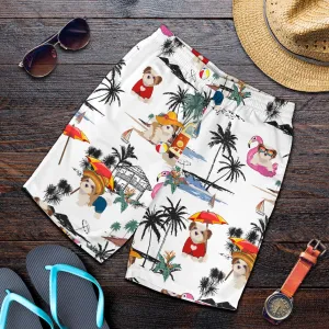 Maltese-Summer Beach Mens Shorts