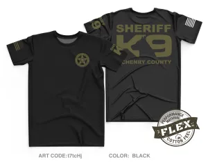 MCSO K-9 Unit Fundraising Collection Core Men's SS Flex Performance Tee - t7tcHj