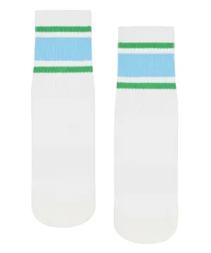 Men's Crew Non Slip Grip Socks - Nordic Stripe