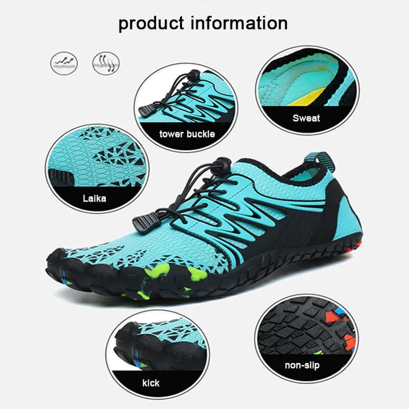Mens Womens Water Shoes Quick Dry Barefoot for Swim Diving Surf Aqua Sports Pool Beach Walking Yoga