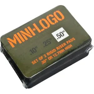 Mini Logo Risers 1/2"