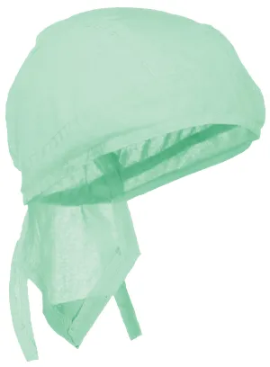MINT GREEN Doo-Rag Skull Cap Solid Du-Bandana Motorcycle Helmet Liner Chemo Head-Scarf