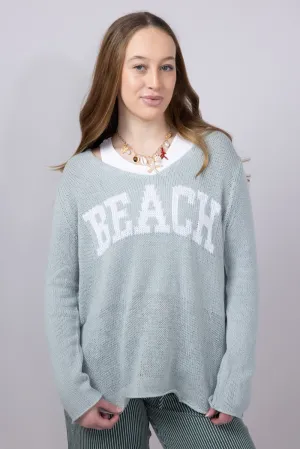 Miracle Beach Lightweight Sweater for Women in Sage | B2501-SAGE