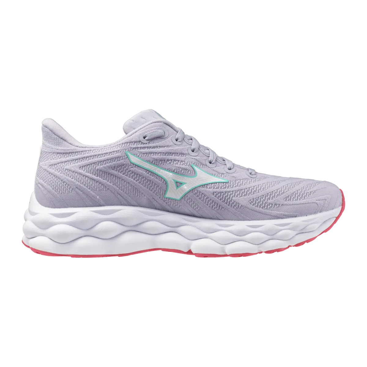 Mizuno - Wave Sky 08 - Womens - Tradewinds/White/Neo Mint