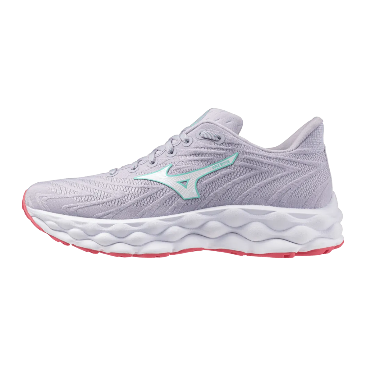 Mizuno - Wave Sky 08 - Womens - Tradewinds/White/Neo Mint