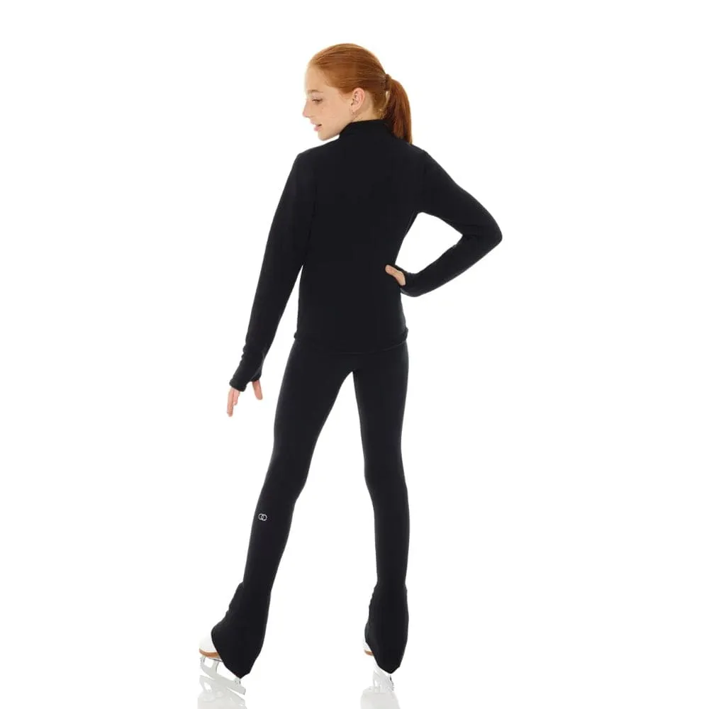 Mondor 4482 Polartec Skating Jacket - Black - Girls