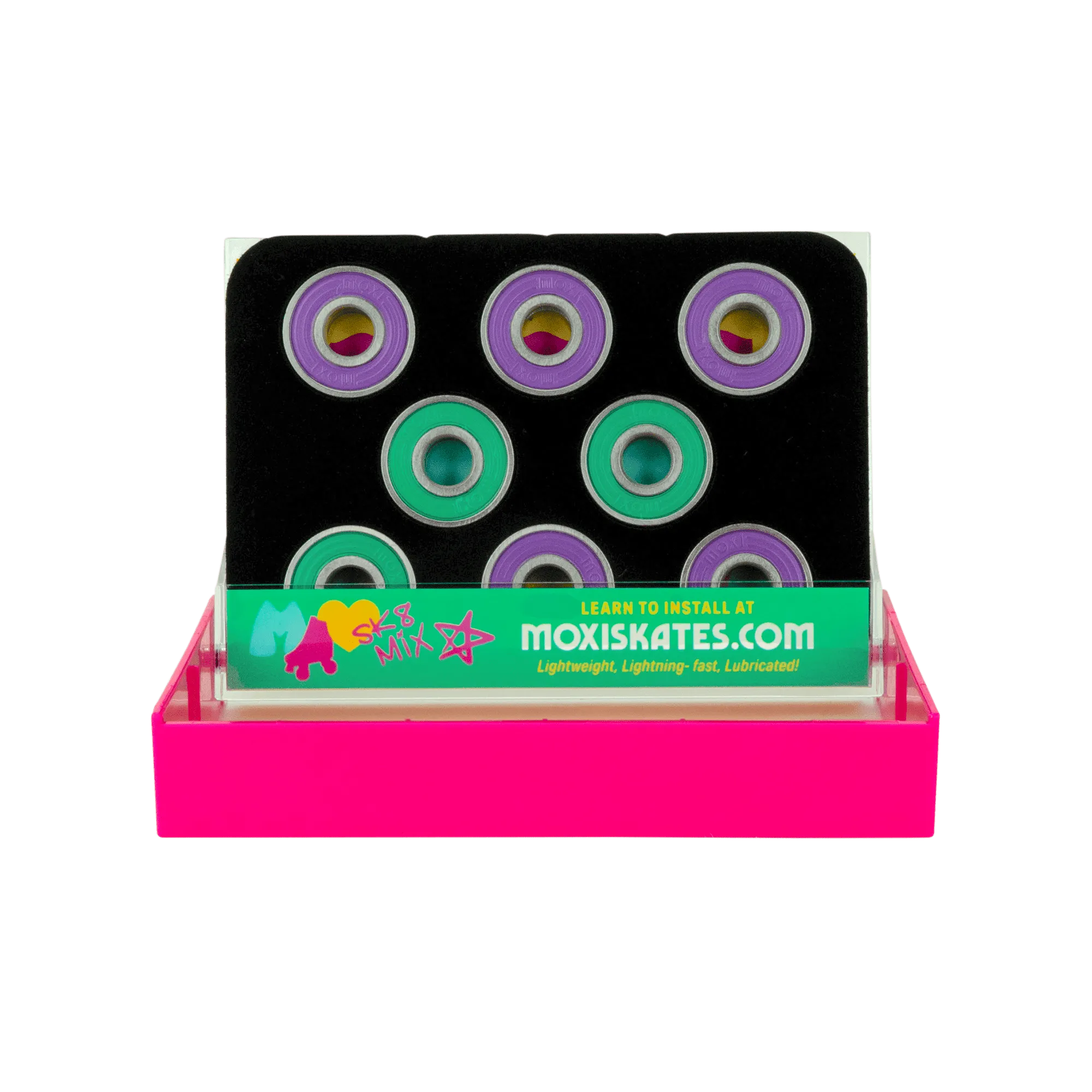 Moxi Mixtape Bearings 8mm 16pk