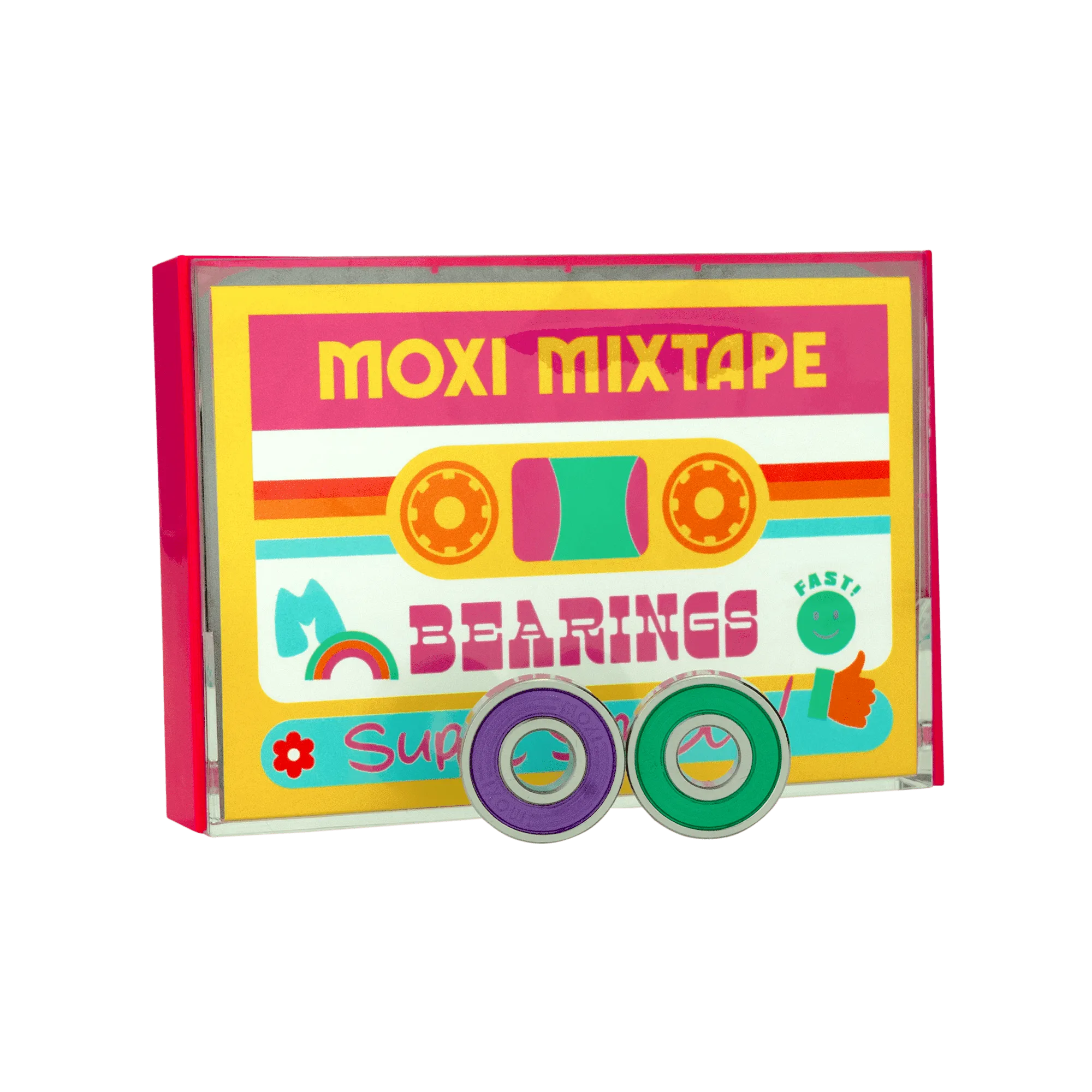 Moxi Mixtape Bearings 8mm 16pk