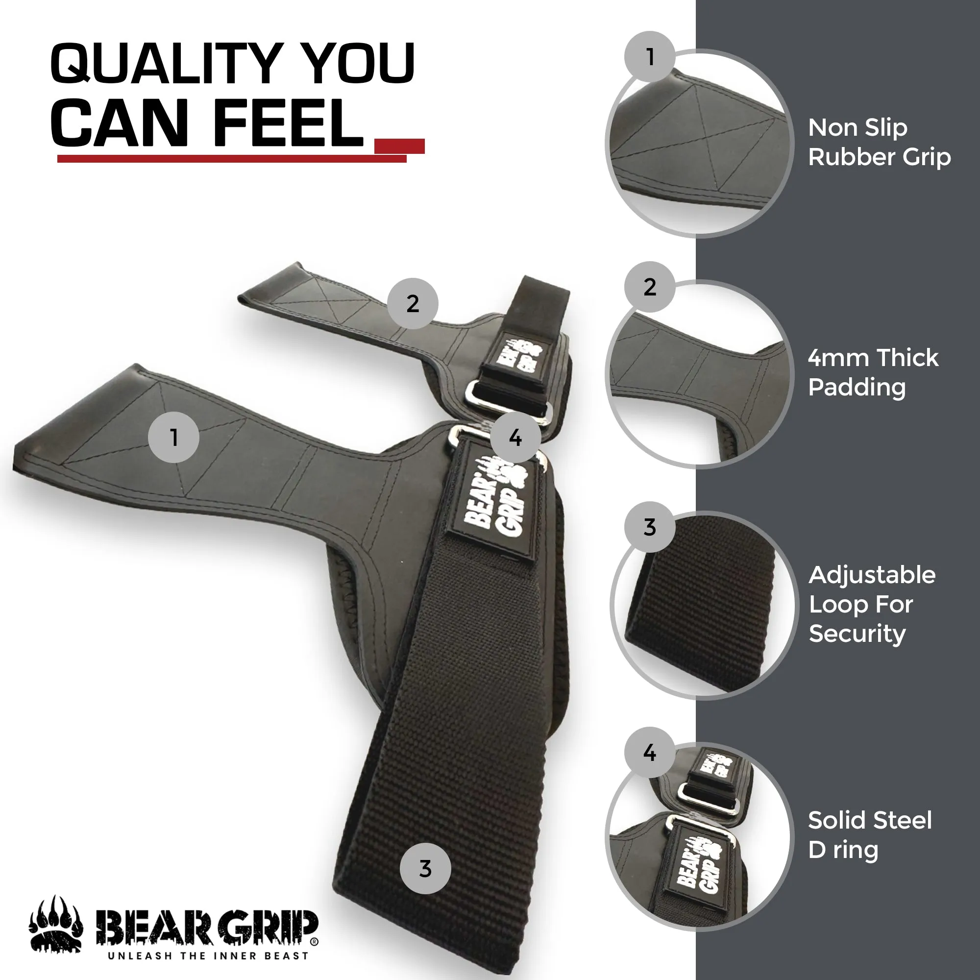 Multi Grip Straps (Pro Lift)