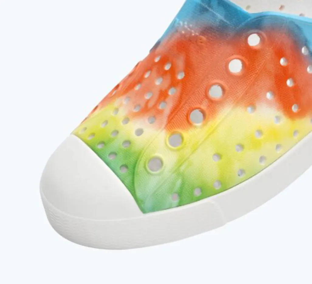Native Jefferson Shoes in Sugarlite Print: Size C4 to J4