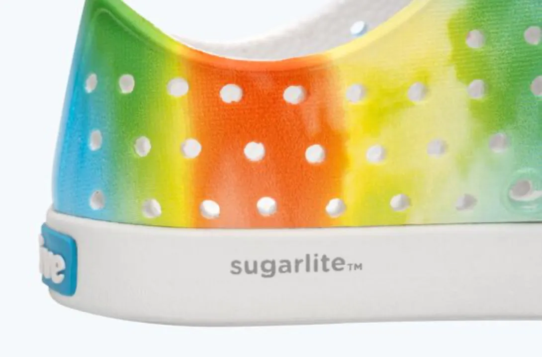 Native Jefferson Shoes in Sugarlite Print: Size C4 to J4