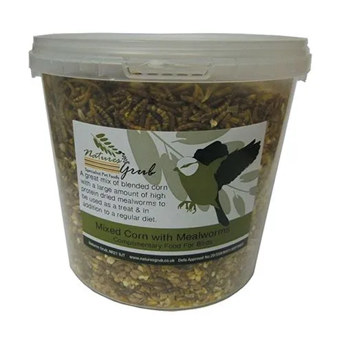 Natures Grub Mixed Corn & Mealworms