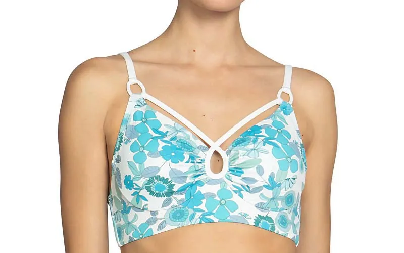 Nerissa Underwire Bra With Keyhole-Nerissa Side Tie Bikini ::RET