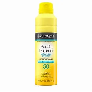 Neutrogena Beach Defense Spray  Sunscreen SPF50