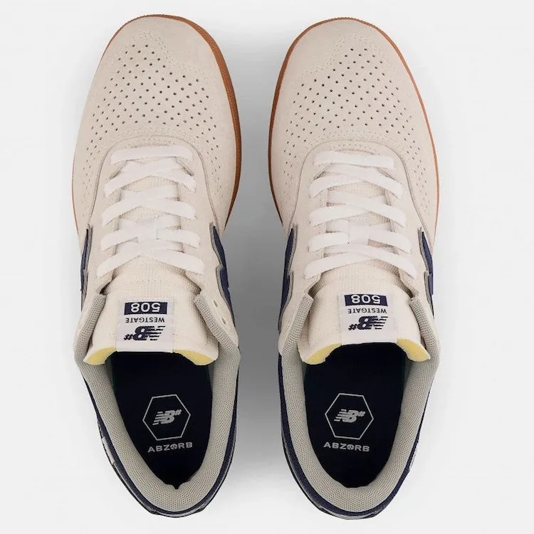 New Balance Numeric 508 Brandon Westgate Sea Salt/Navy Shoes