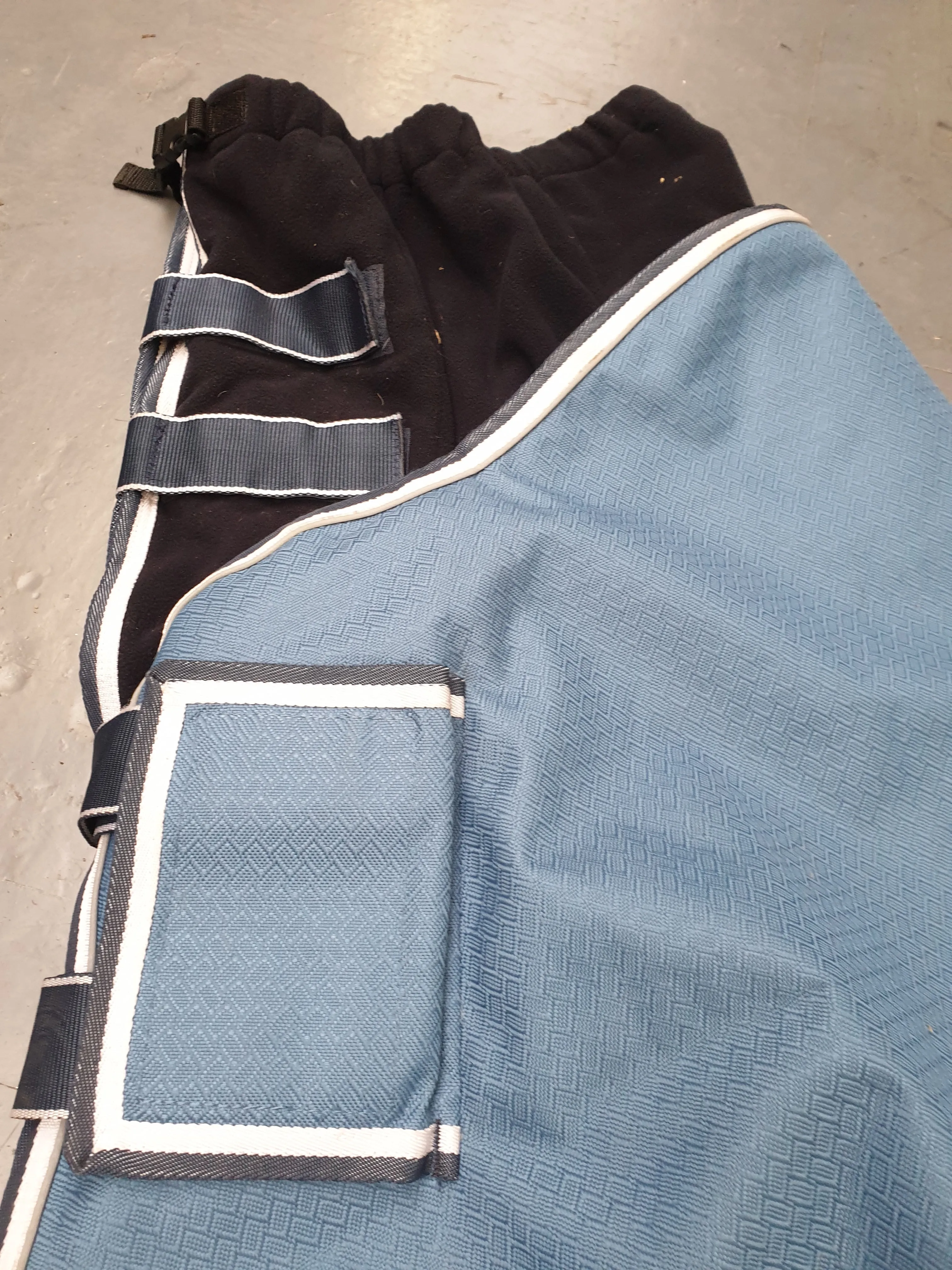 New full size Weatherbeeta blue stable neck FREE POSTAGE☆