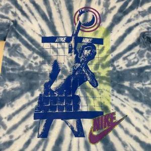 Nike Just Do It Vintage Tie Dye Volley Ball Tee