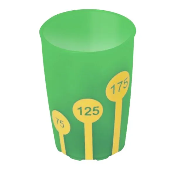 Non Slip Cup With Measuring Icon