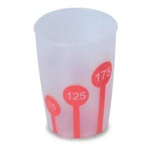 Non Slip Cup With Measuring Icon
