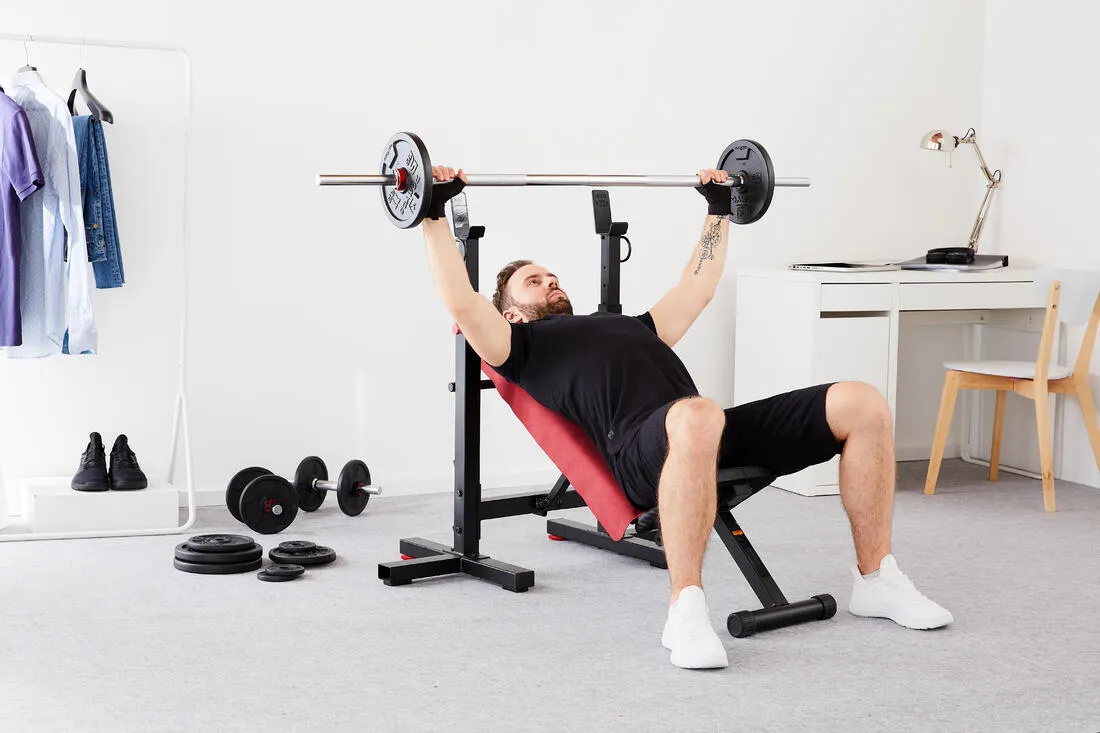 Non-Slip Weight Training Towel - Burgundy