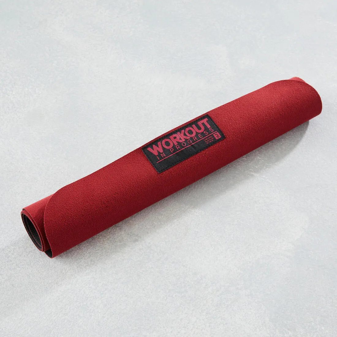 Non-Slip Weight Training Towel - Burgundy