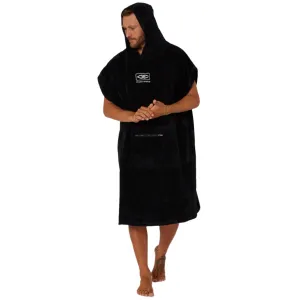 OCEAN AND EARTH Corp Hooded Poncho - Black