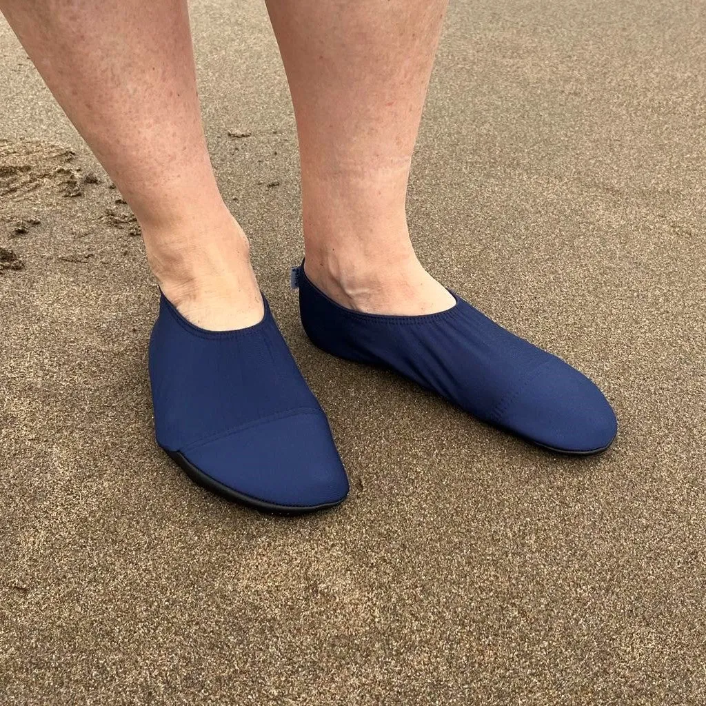 Older Kids Navy Slipfree Shoes