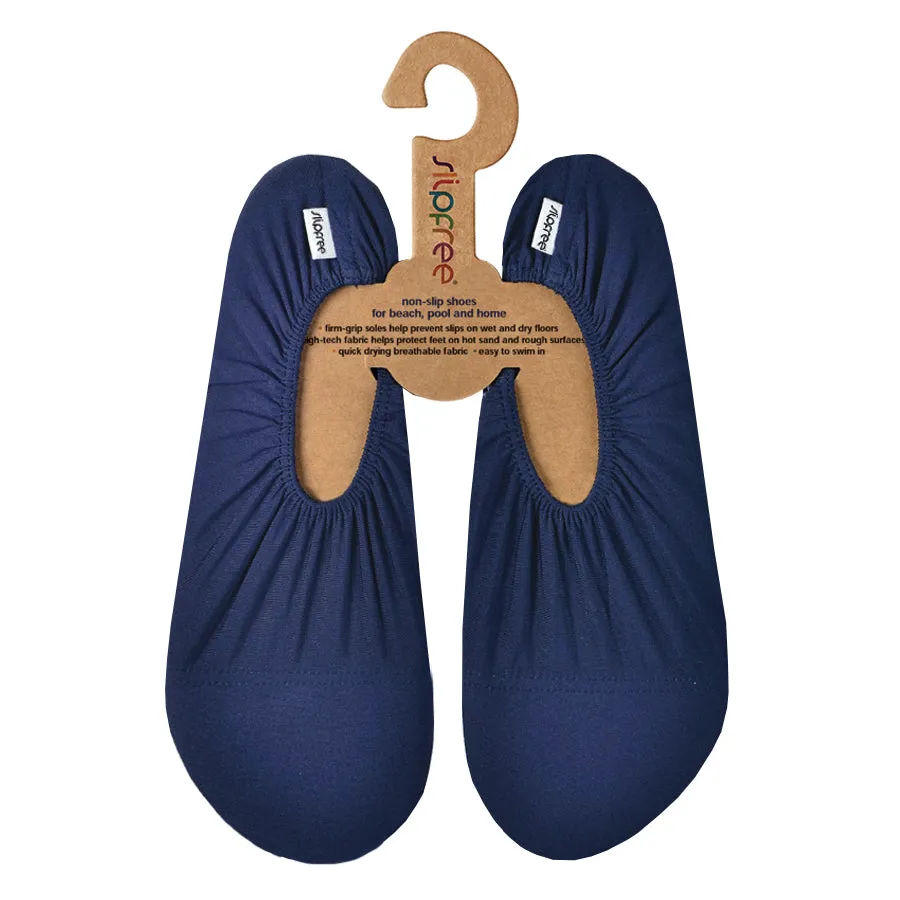Older Kids Navy Slipfree Shoes