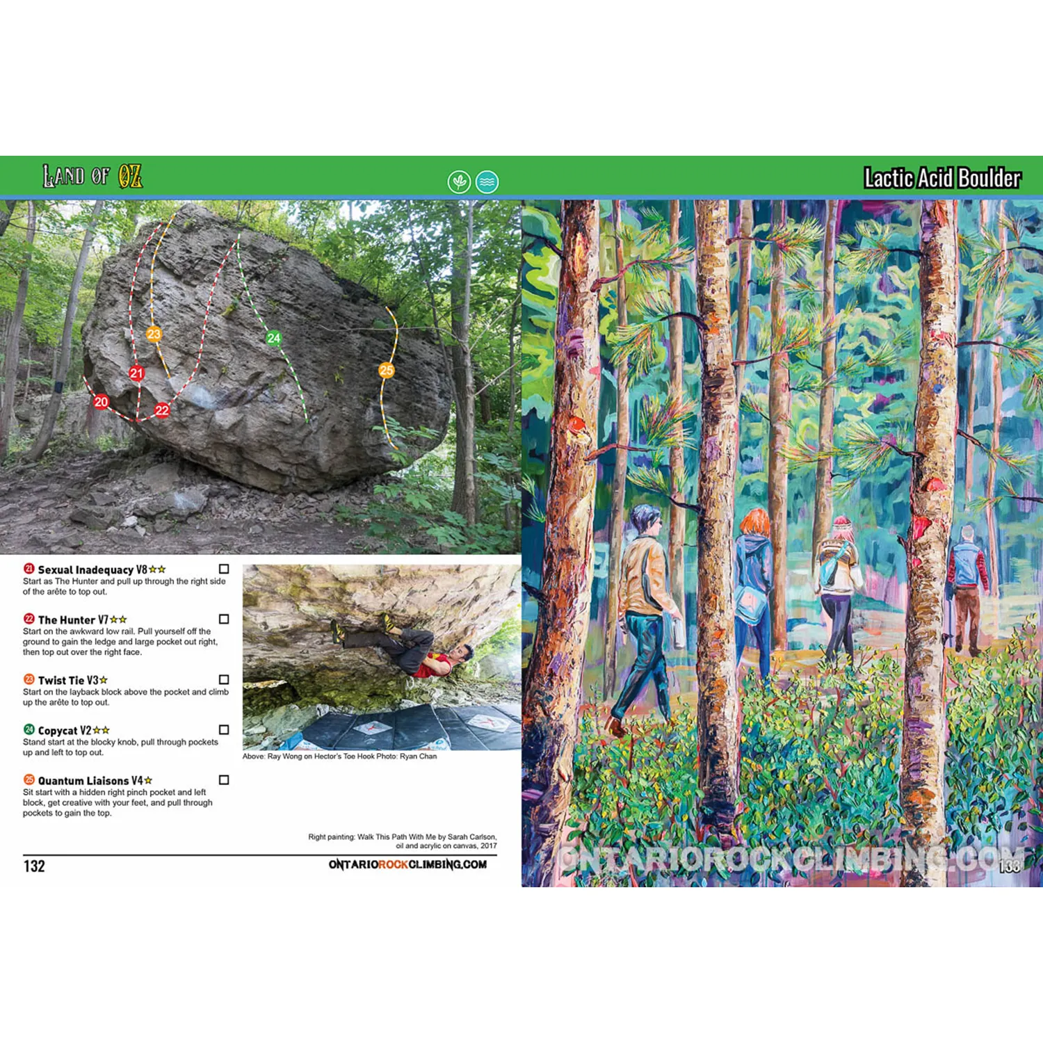 Ontario Bouldering : The Niagara Glen