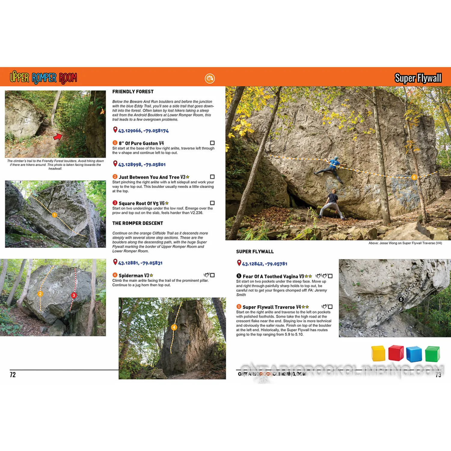 Ontario Bouldering : The Niagara Glen