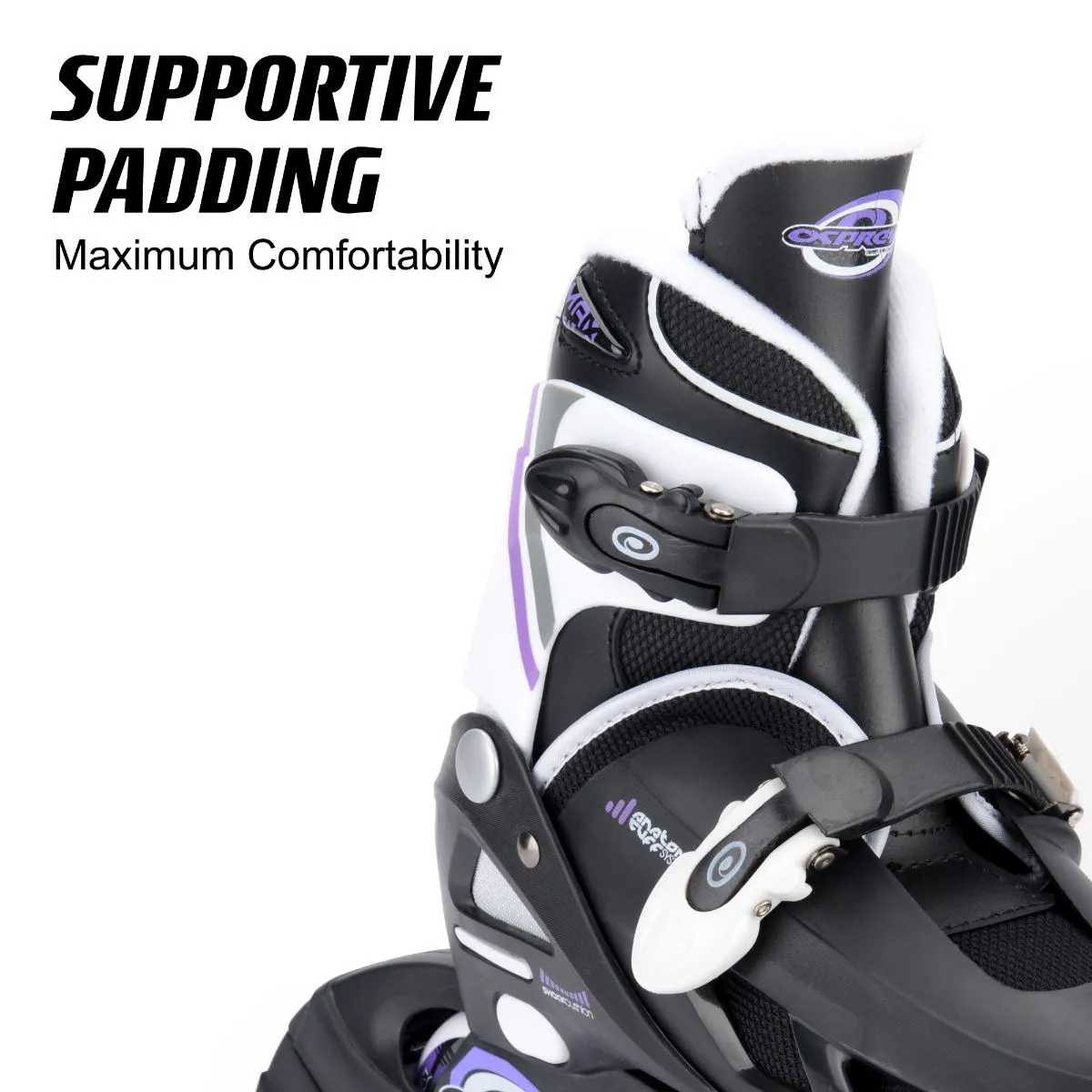 Osprey Adjustable Inline Skate - Purple