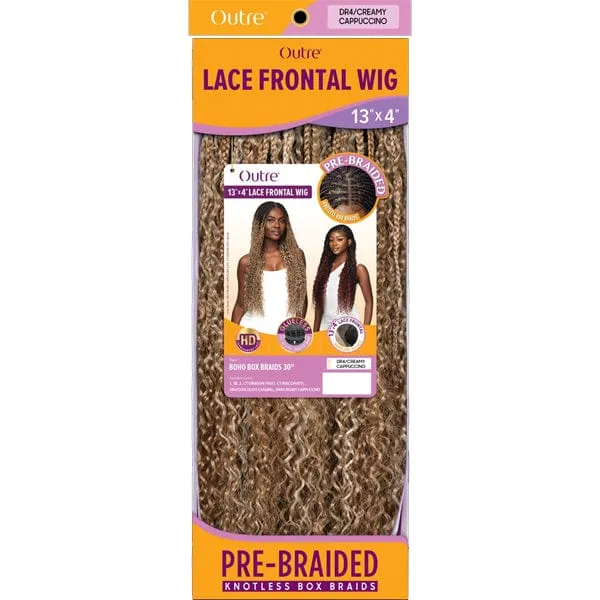 Outre 13x4 HD Pre-Braided Lace Front Wig - BOHO BOX BRAID 30"