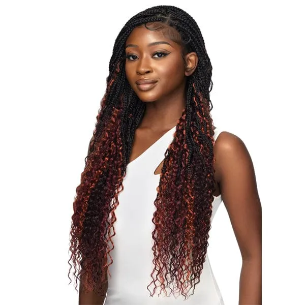 Outre 13x4 HD Pre-Braided Lace Front Wig - BOHO BOX BRAID 30"