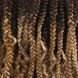 Outre 13x4 HD Pre-Braided Lace Front Wig - BOHO BOX BRAID 30"