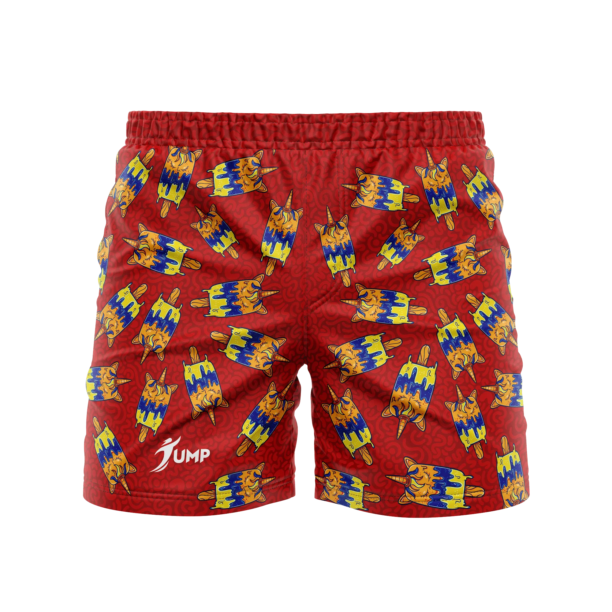 Pegasus Collection - Costume Bermuda Unicorn Ice Cream RED edition