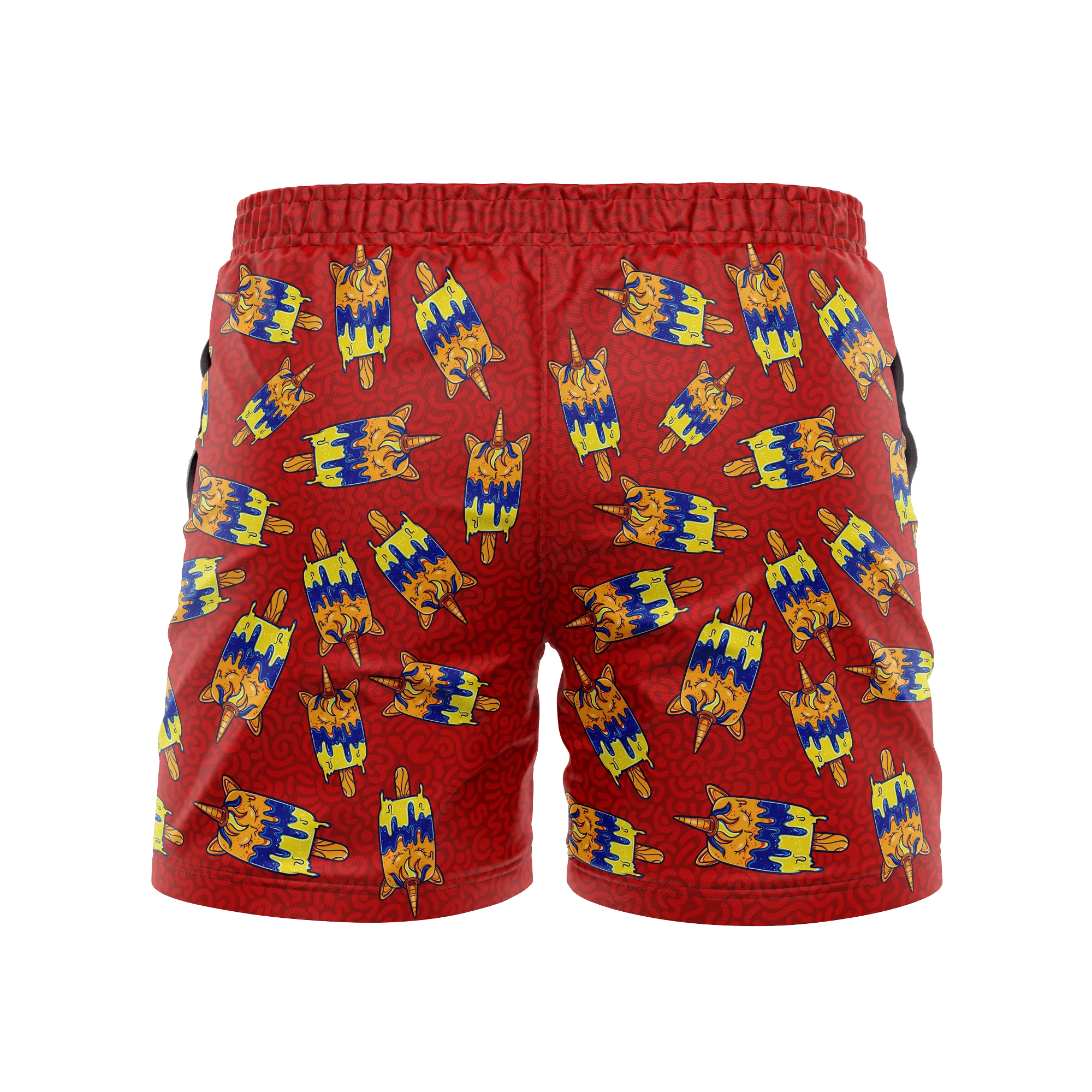 Pegasus Collection - Costume Bermuda Unicorn Ice Cream RED edition