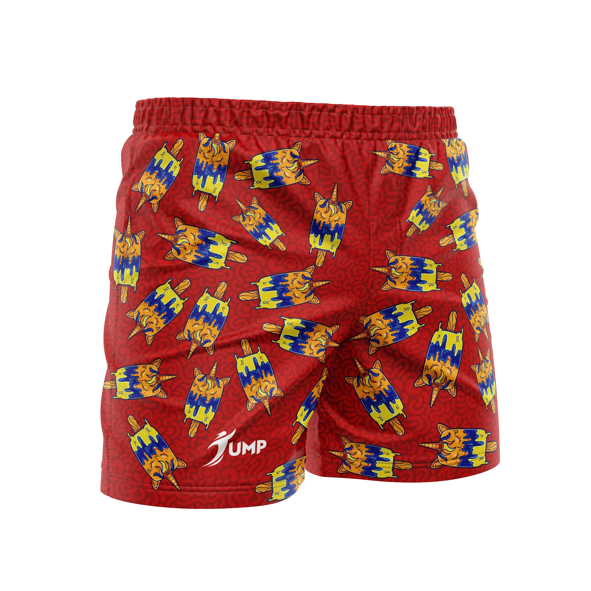 Pegasus Collection - Costume Bermuda Unicorn Ice Cream RED edition