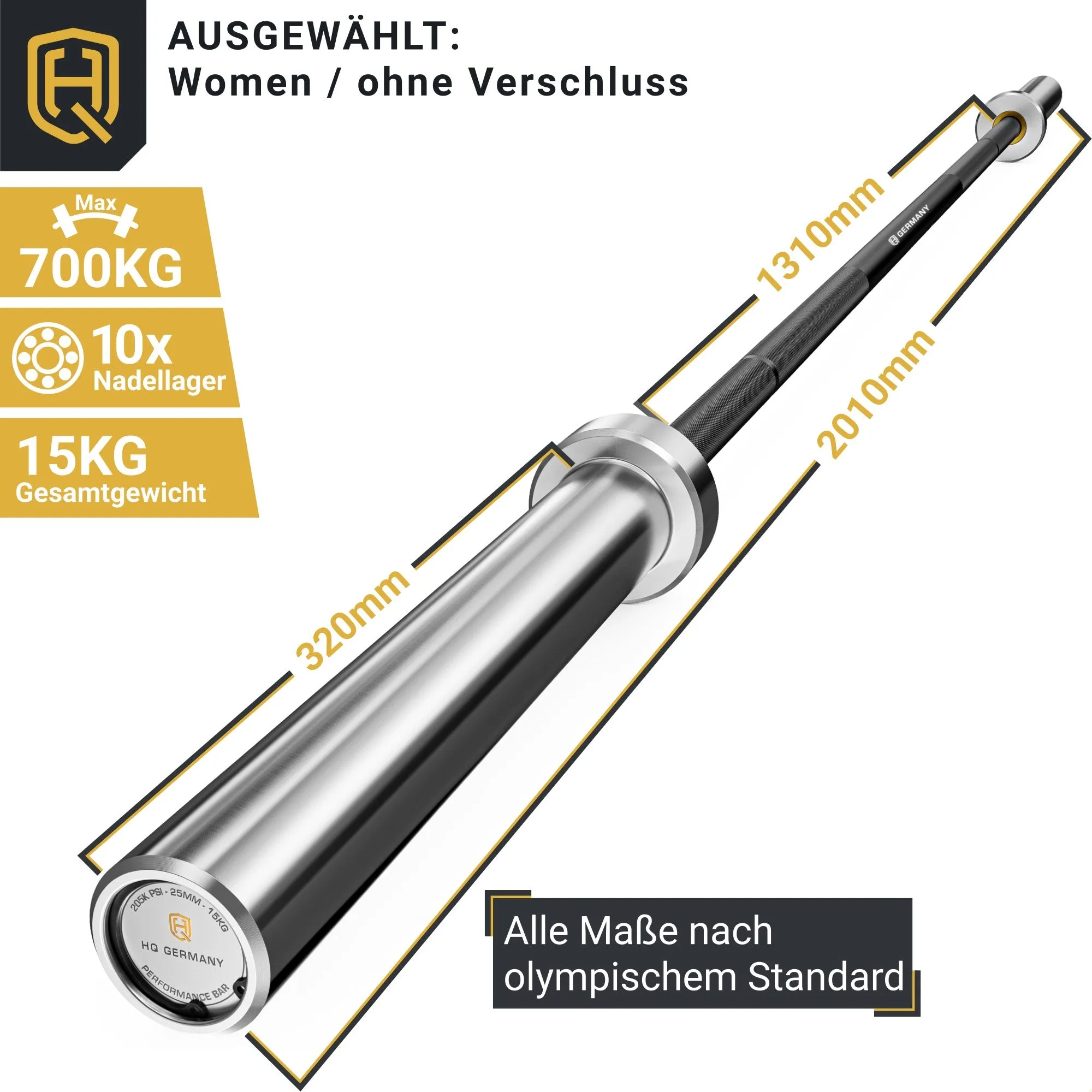 Performance Weightlifting Langhantelstange | Men/Women