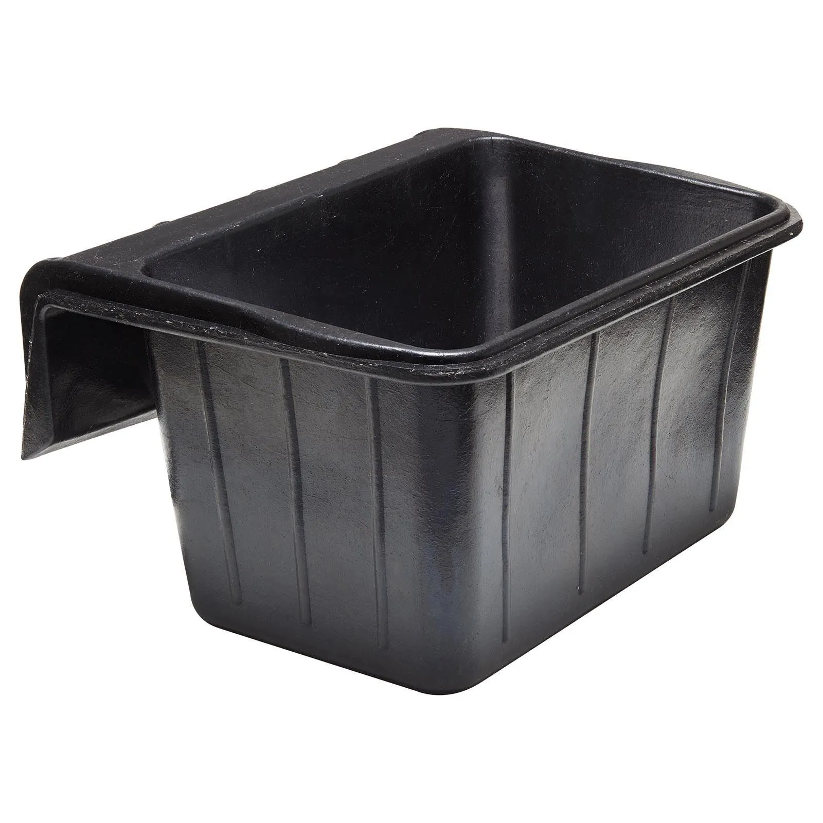 Perry Equestrian 16 Litre Recycled Rubber Hook Over Eco-Manger