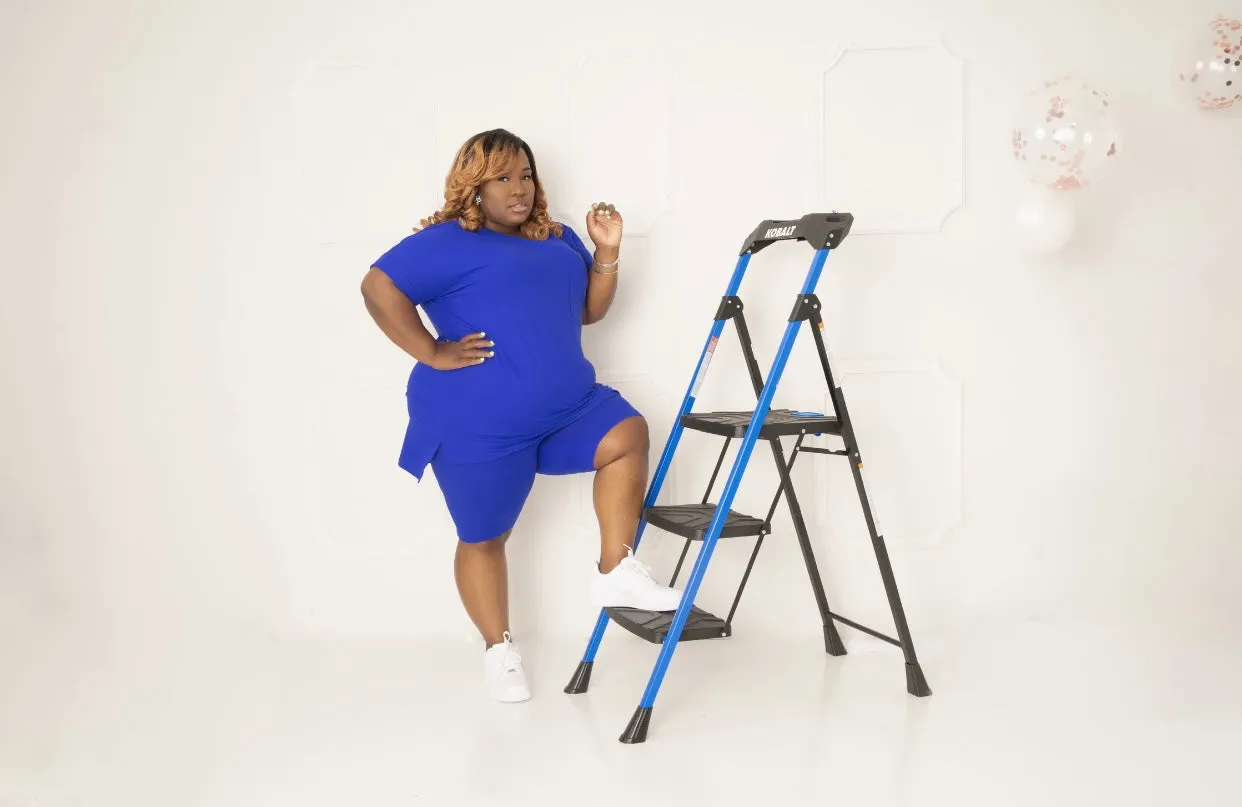 Plus Size Two-Piece Short Sets