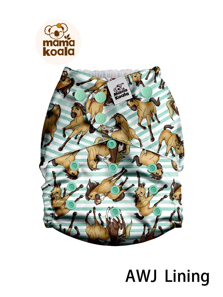 Pocket Diaper AWJ Lining-( Spirit)-Mama Koala 2.0-PPC Custom Print