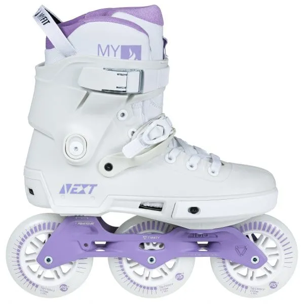 POWERSLIDE NEXT GREY / LAVENDER 3 x 100MM INLINE SKATES