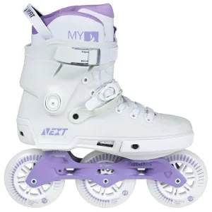 POWERSLIDE NEXT GREY / LAVENDER 3 x 100MM INLINE SKATES