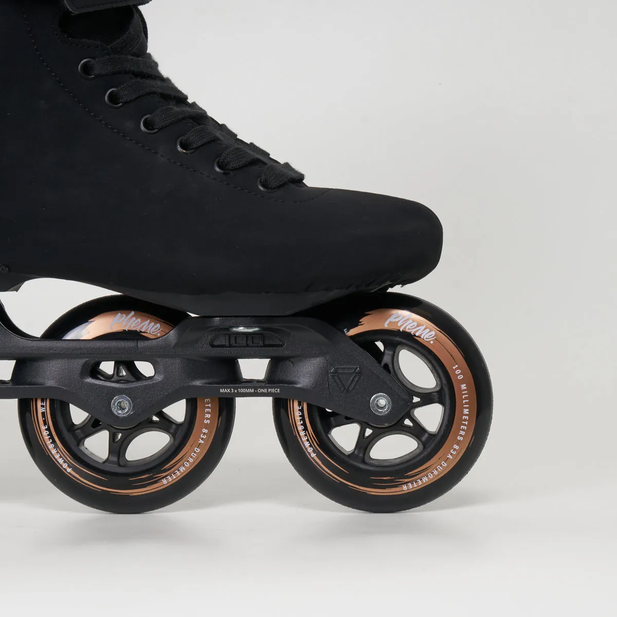 Powerslide Pheme Black 100 - Women's Inline Skates (Dark Night)