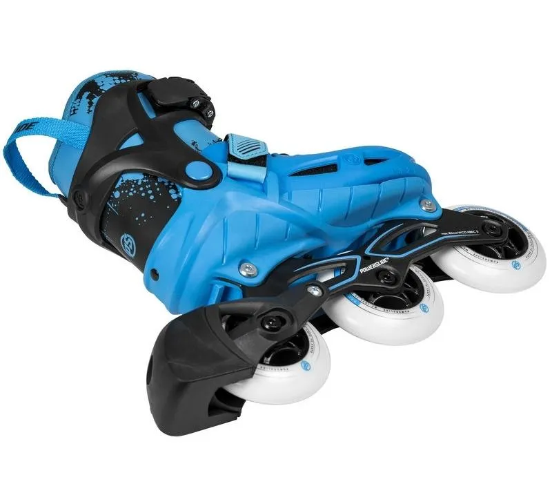 POWERSLIDE PHUZION UNIVERSE BLUE 3WD INLINE SKATES
