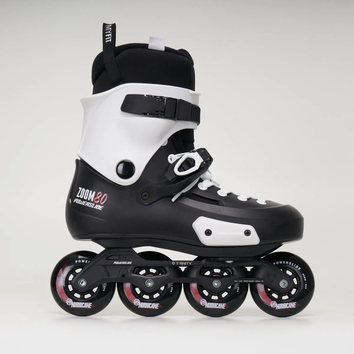 Powerslide Zoom Pro 80 Inline Skates - Unisex - Black