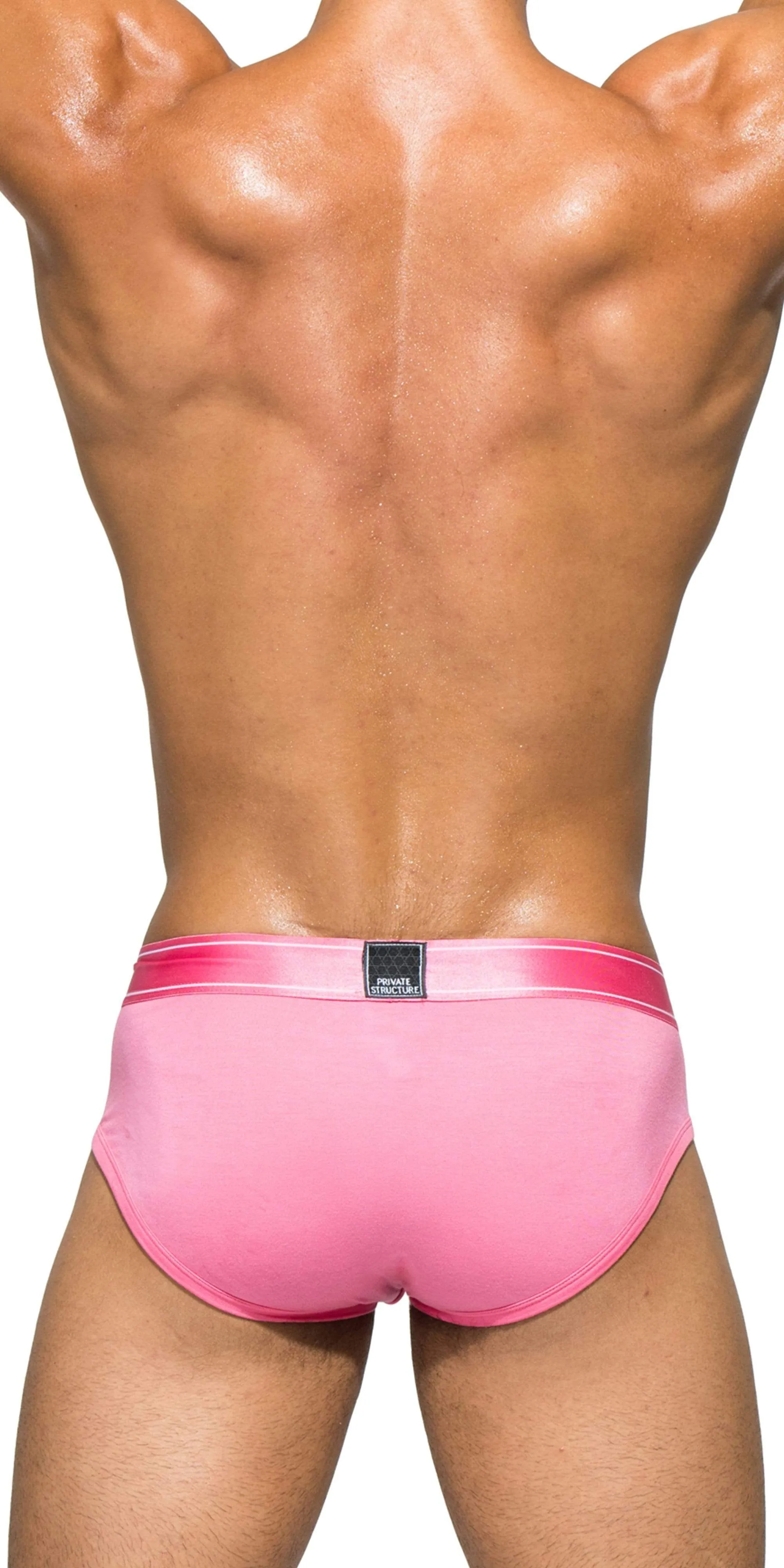 Private Structure Pbuz3748 Platinum Bamboo Contour Briefs Blush