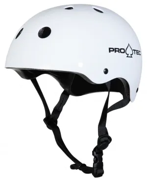 Pro-Tec Helmet Classic Cert - Gloss White