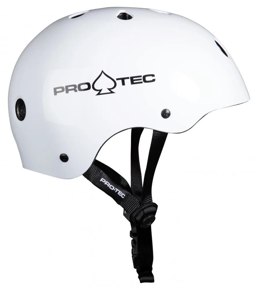Pro-Tec Helmet Classic Cert - Gloss White