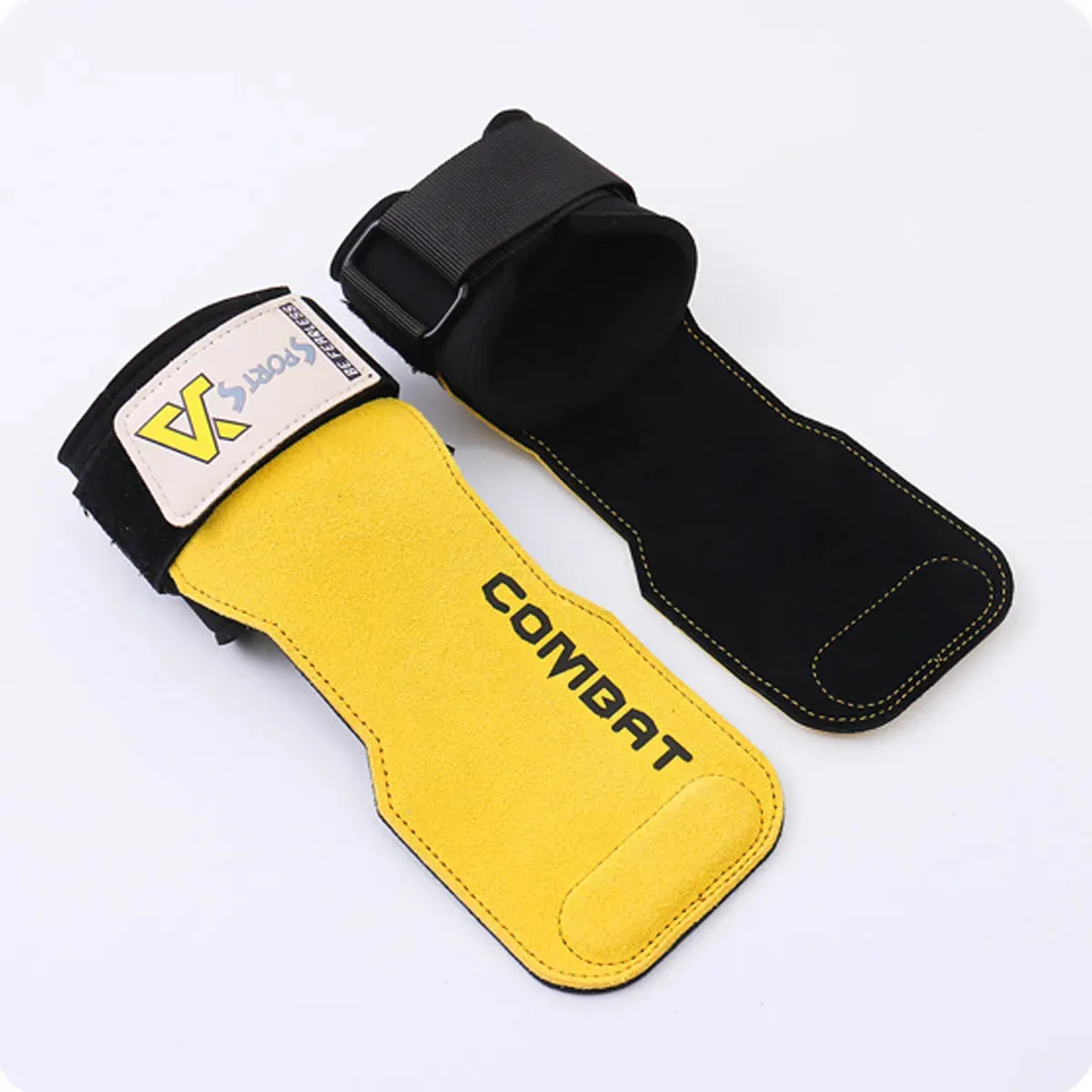 Professional Cowhide Gym Gloves